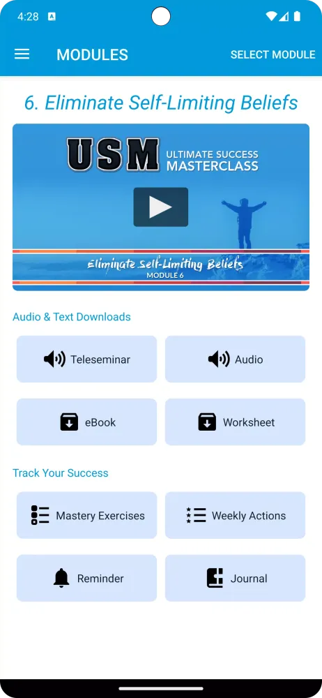 Ultimate Success Masterclass Screenshots