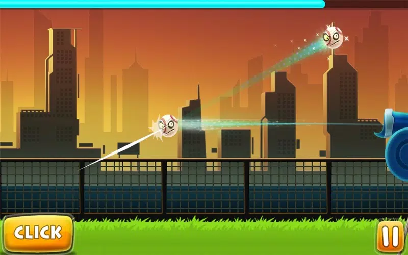 Captures d'écran de Flick Baseball Zombies Homerun