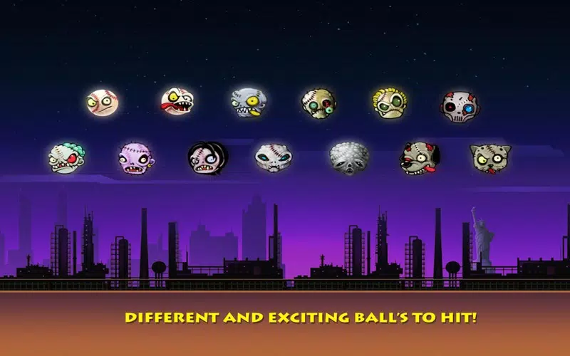 Captures d'écran de Flick Baseball Zombies Homerun