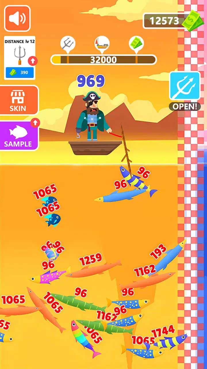 Dreamy Fishing-Harpoon Shooter Screenshots
