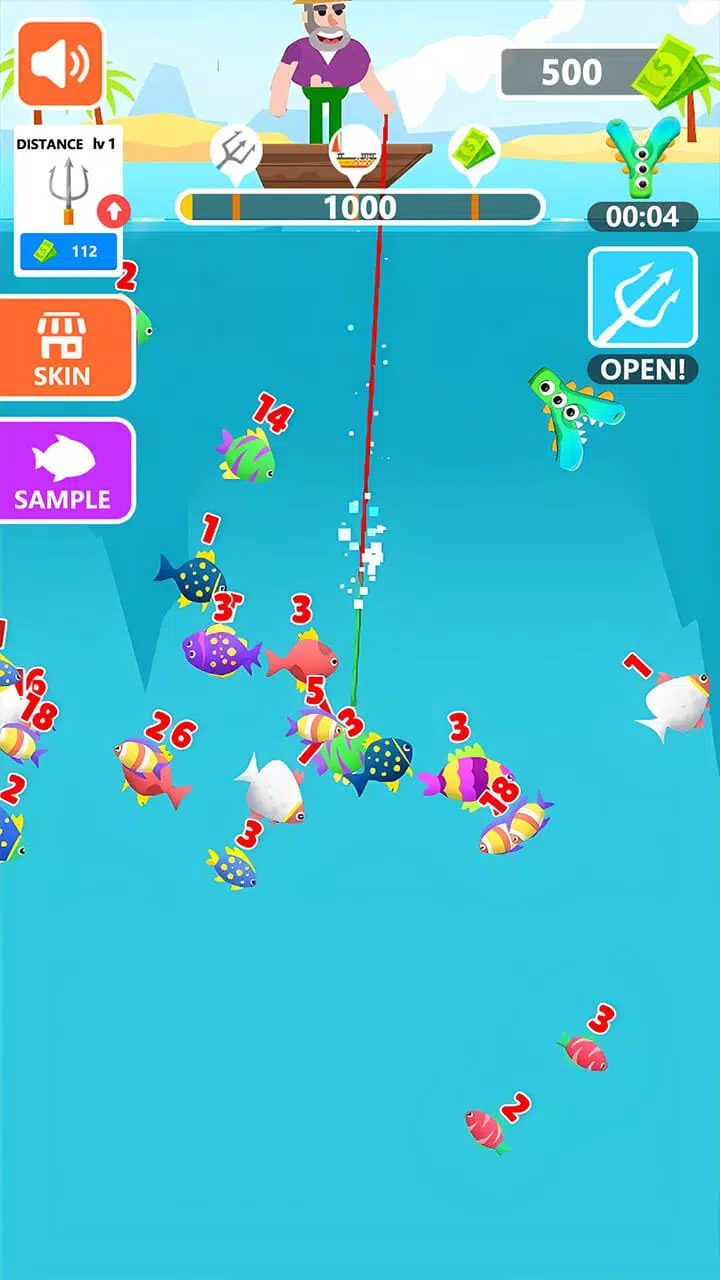 Dreamy Fishing-Harpoon Shooter Screenshots