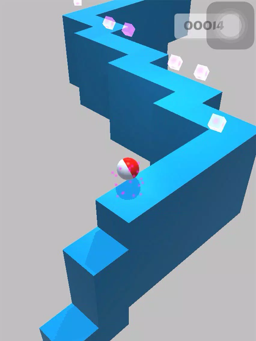 Ball run on path zigzag ... iPad Screenshots