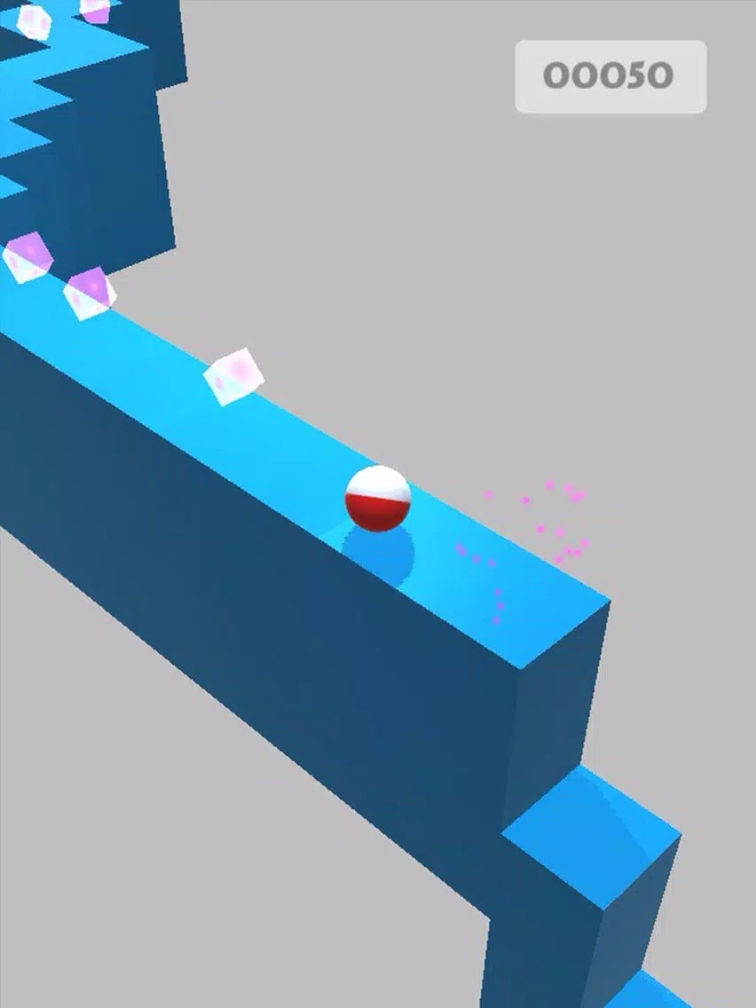 Ball run on path zigzag ... iPad Screenshots