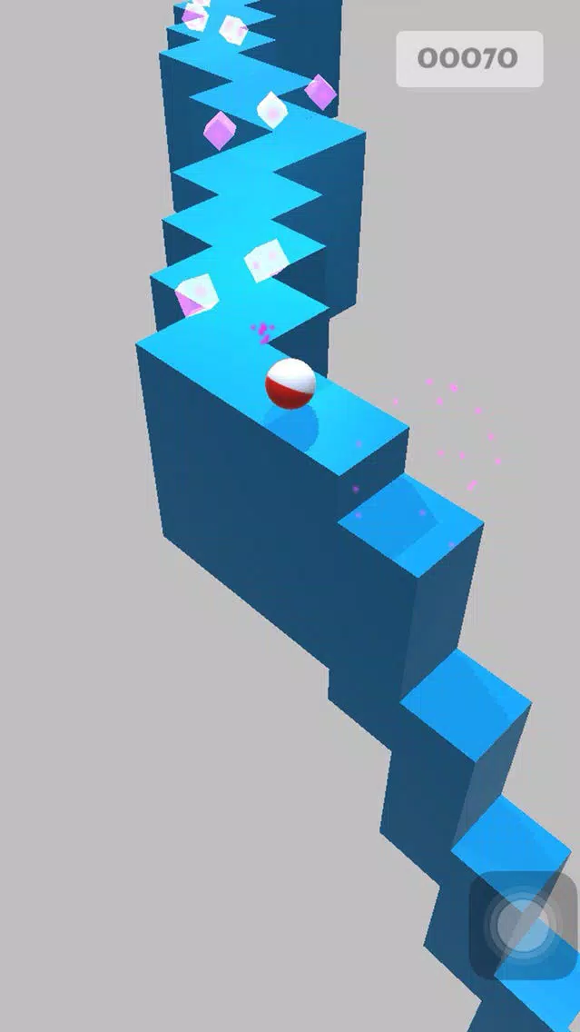 Ball run on path zigzag ... Screenshots