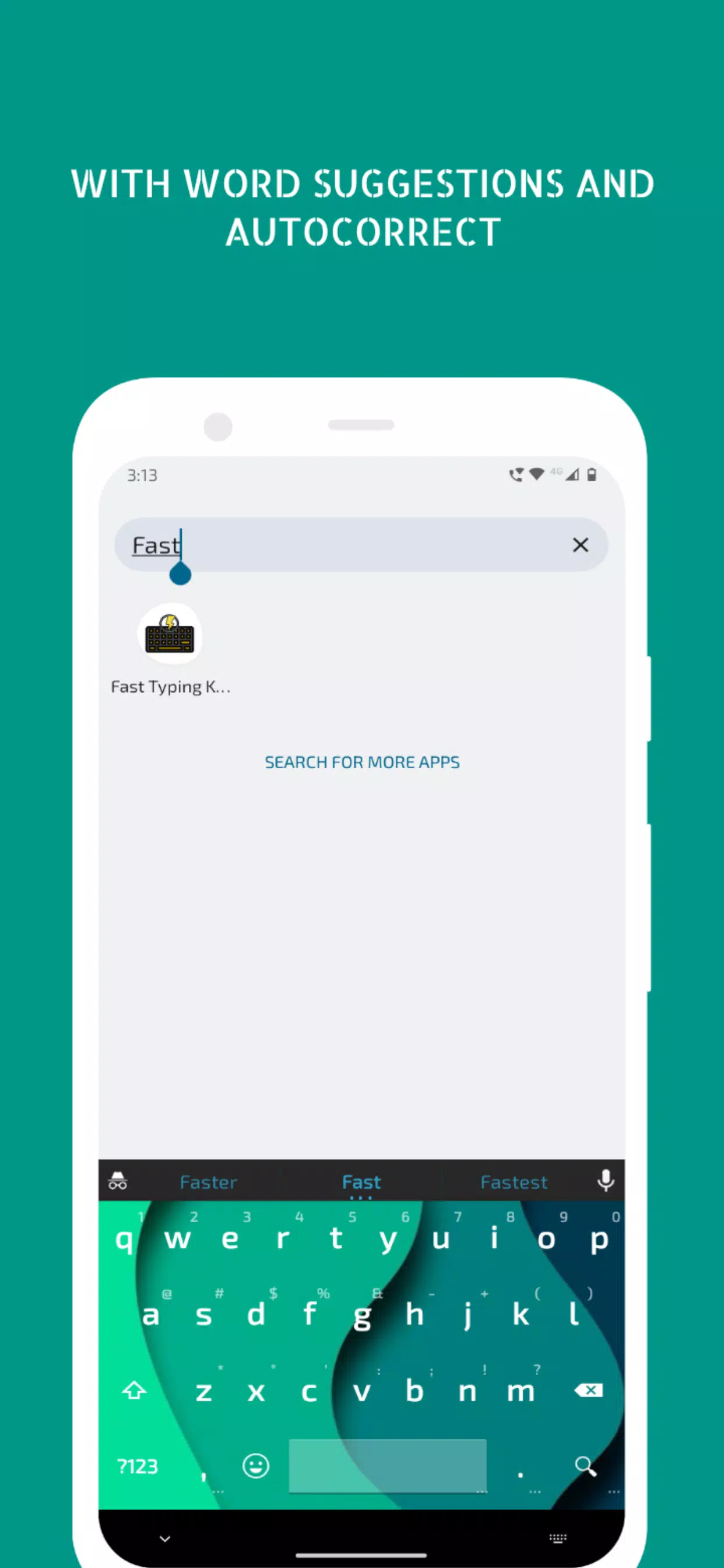 Fast Typing Keyboard Screenshots