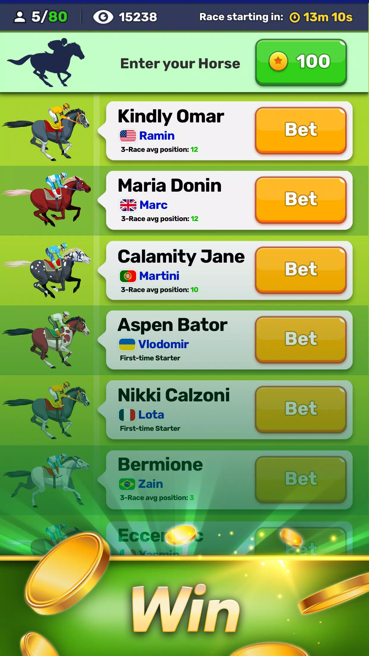 Horse Racing Hero Screenshots