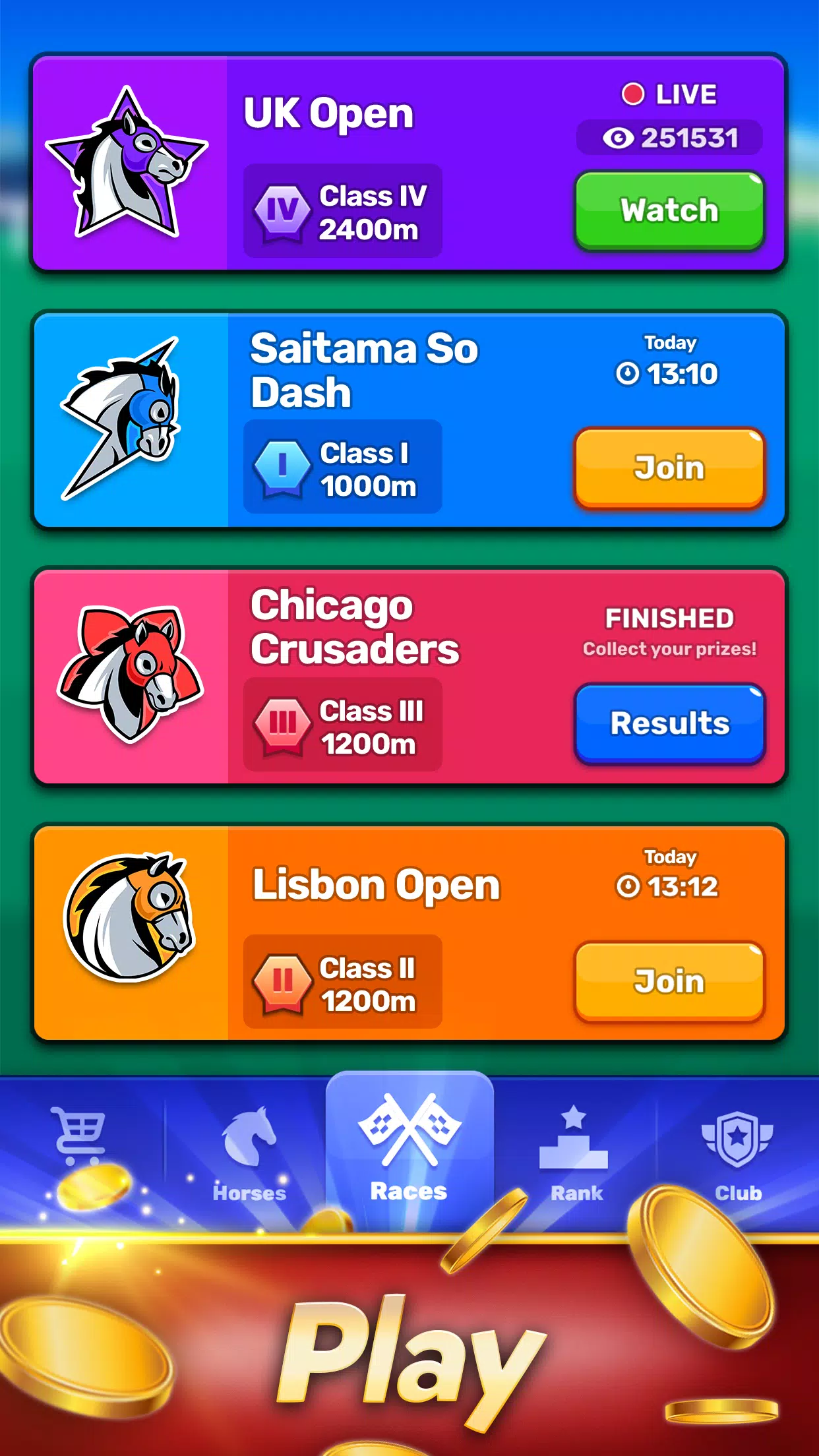Horse Racing Hero Screenshots