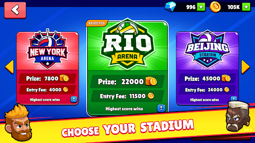 Volleyball Arena: Spike Hard Screenshots