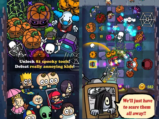 Haunted House TD iPad  Screenshots