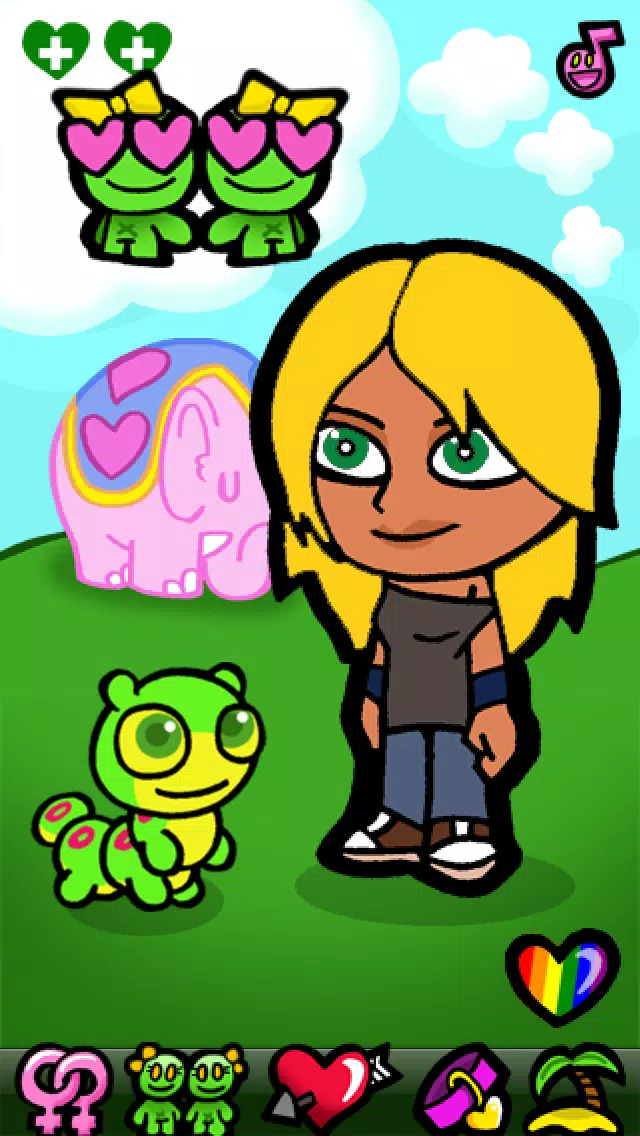 Capturas de tela do Mini Gay Girlfriend