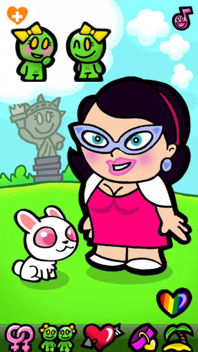 Capturas de tela do Mini Gay Girlfriend