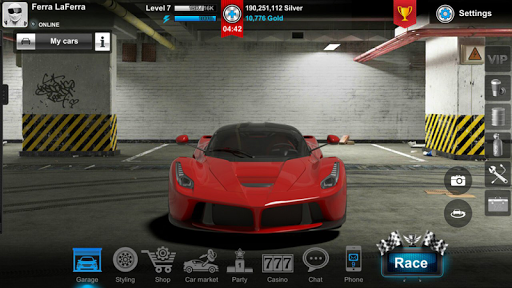 Tuner Life Online Drag Racing Screenshots