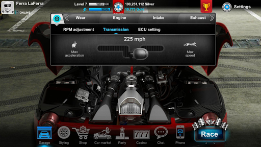Tuner Life Online Drag Racing Screenshots