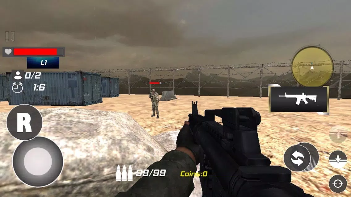 Ảnh chụp màn hình của Gun Strike Assassin War Shooting 3D