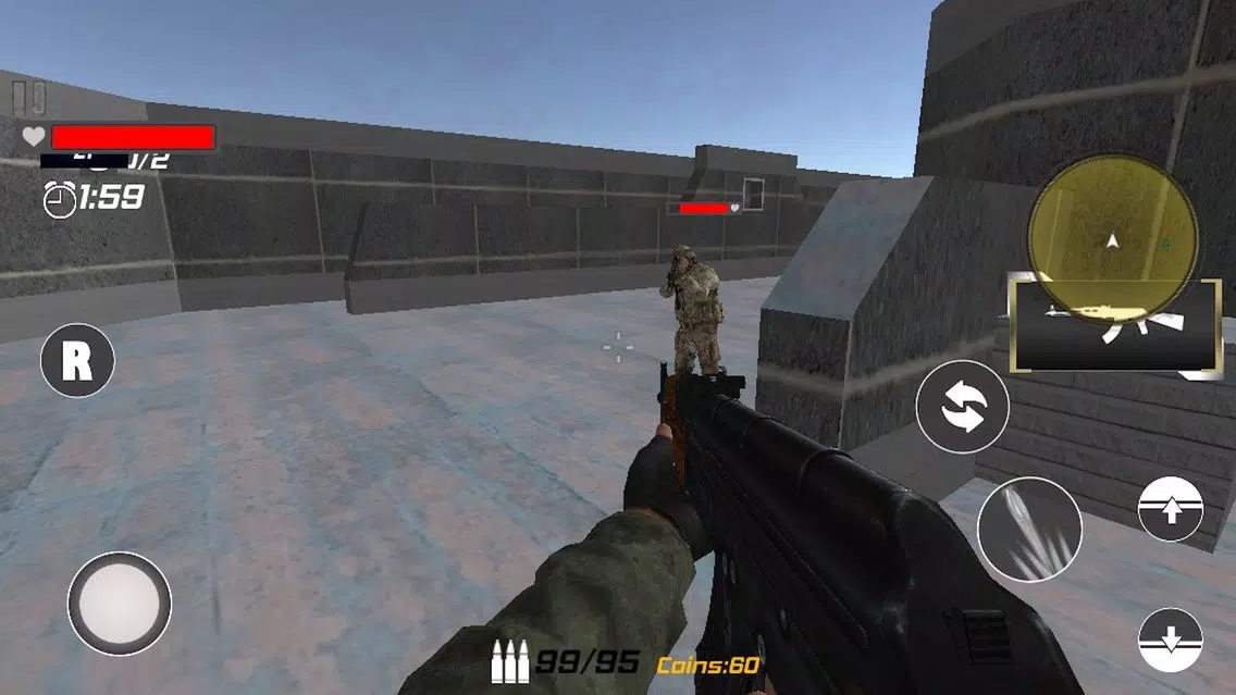 Ảnh chụp màn hình của Gun Strike Assassin War Shooting 3D