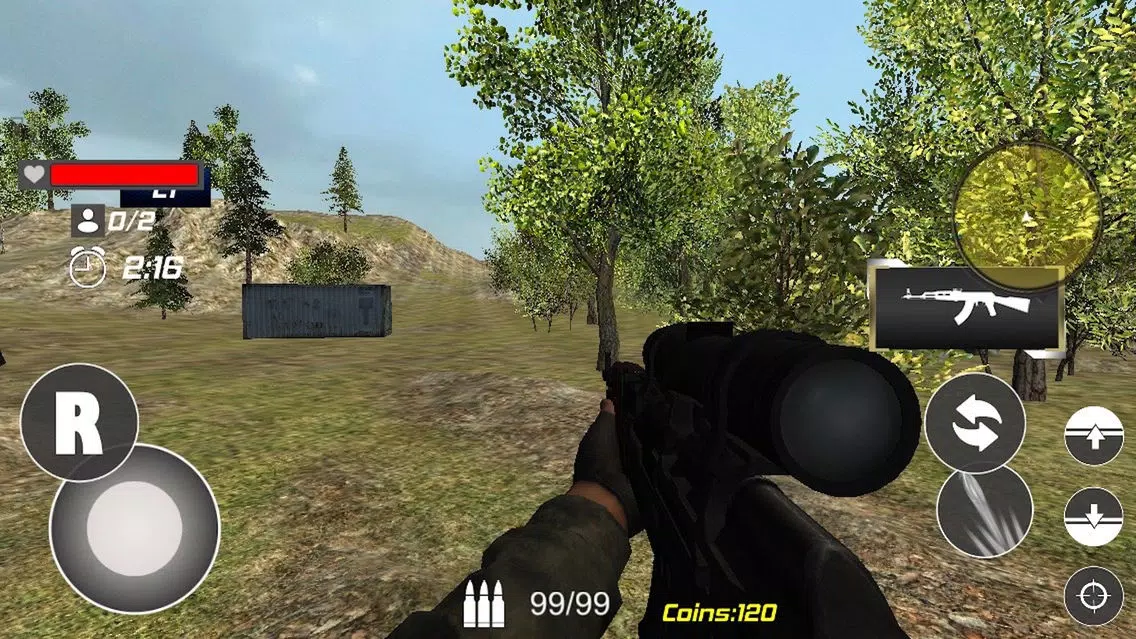 Ảnh chụp màn hình của Gun Strike Assassin War Shooting 3D