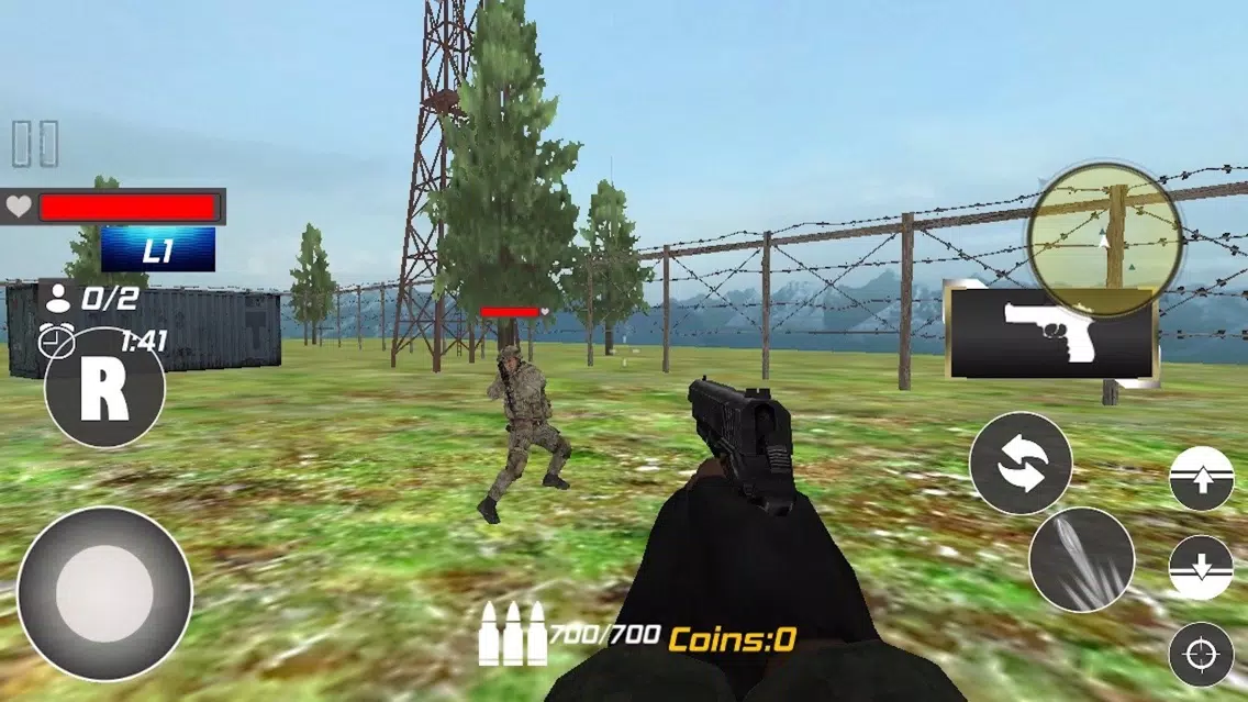 Ảnh chụp màn hình của Gun Strike Assassin War Shooting 3D
