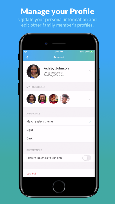 Church Center App Screenshots