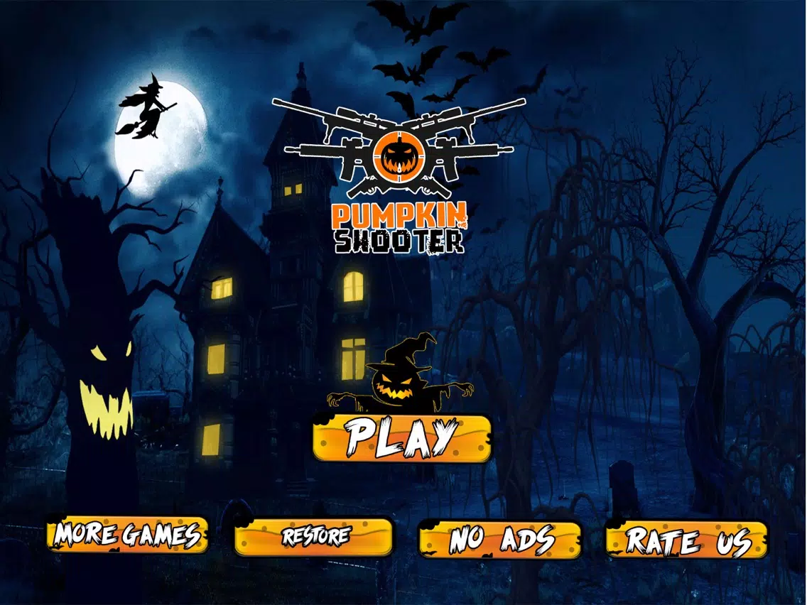 Pumpkin Shooter Game 3D iPad Screenshots