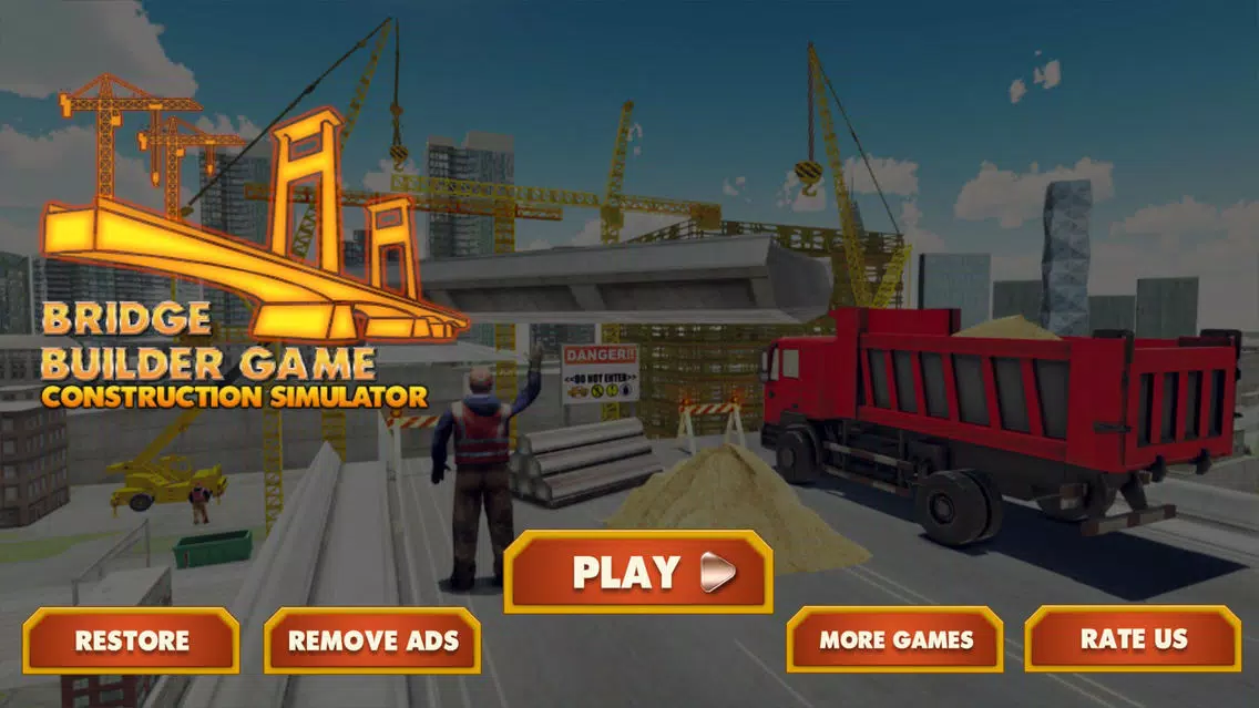 Bridge Builder - Construction Simulator 3D Screenshots