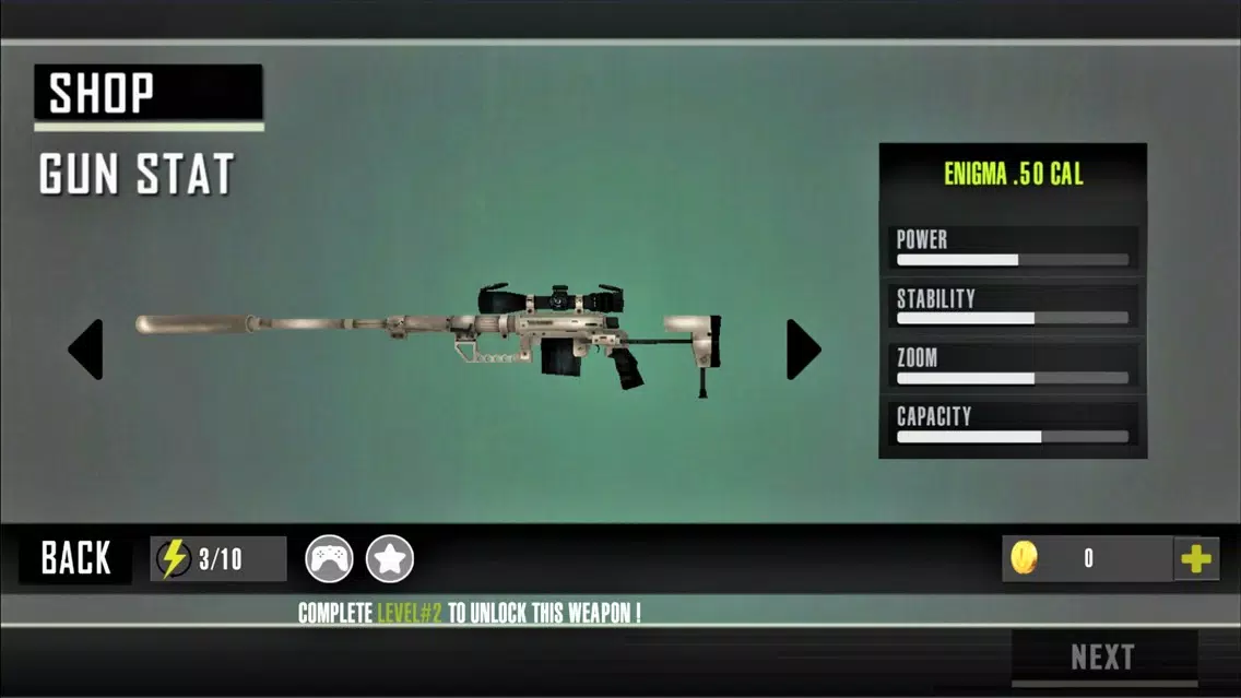 Tangkapan skrin World War 2 Frontline Sniper