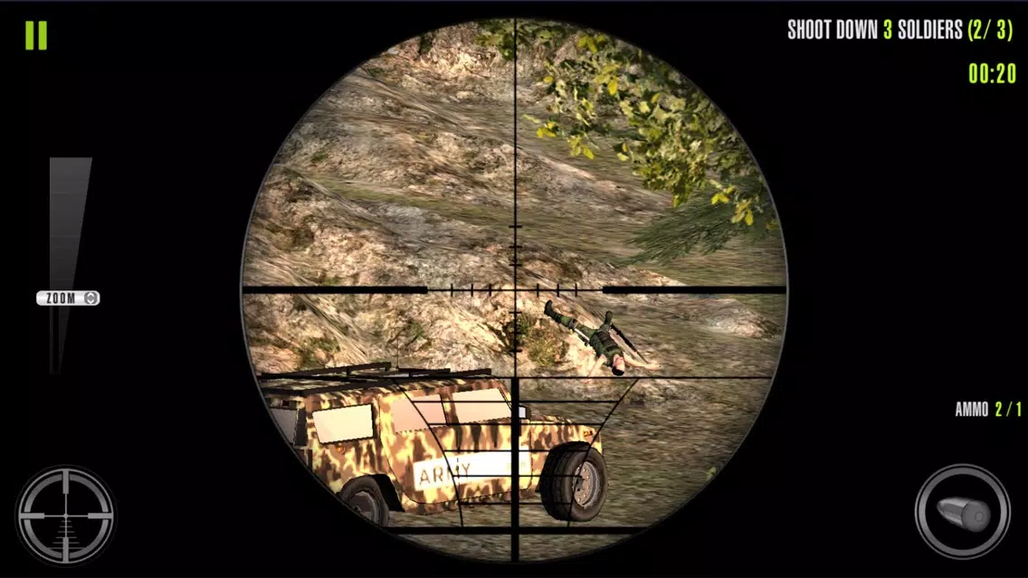 Tangkapan skrin World War 2 Frontline Sniper