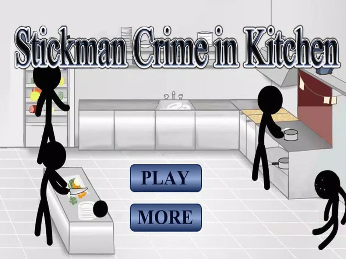 Capturas de pantalla de Stickman Crime in Kitchen － The Best New High IQ Test Game iPad 