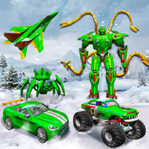 Octopus Robot Car Game 3D- War Octopus Robot Car Game 3D- War