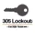 305 LOCKOUT