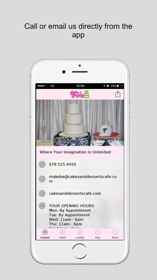Cakes and Desserts Cafe Screenshots