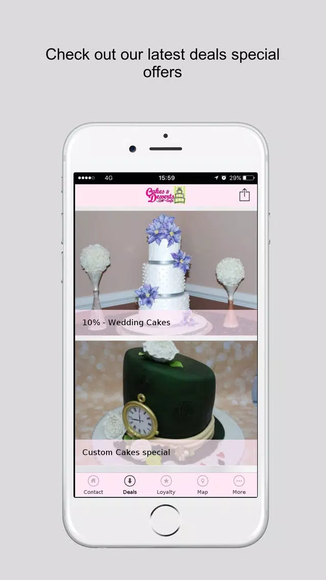 Cakes and Desserts Cafe Screenshots