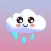 Cloudy farm