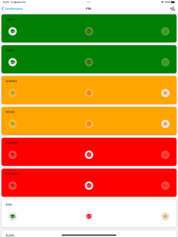 Class Student Atendance Trackr iPad Screenshots