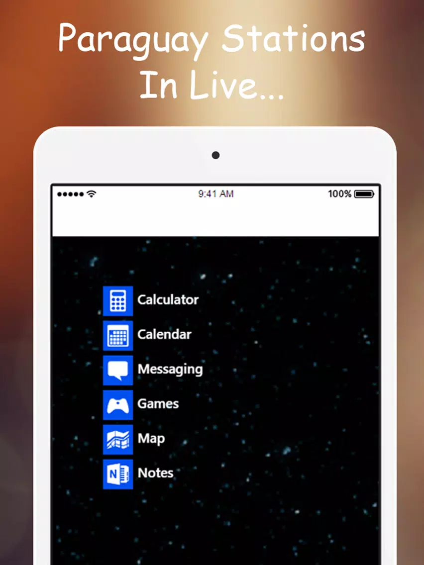 A + Radios Paraguay: Live Stations Fm. iPad Screenshots