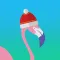 Flamingos in Hats