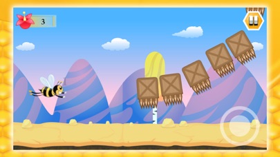 Flying Bee Honey Action Game应用截图