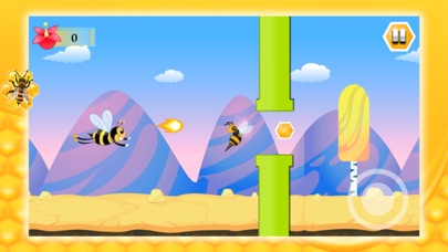 Flying Bee Honey Action Game应用截图