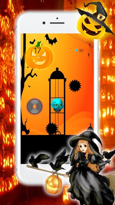 Tangkapan skrin Zombie Fall Game For Halloween