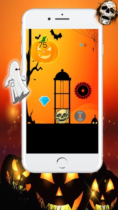 Tangkapan skrin Zombie Fall Game For Halloween