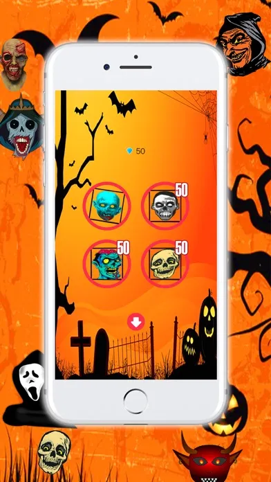Tangkapan skrin Zombie Fall Game For Halloween