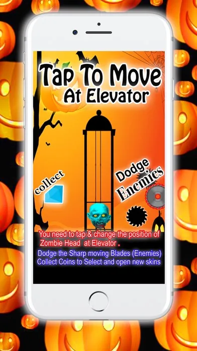 Tangkapan skrin Zombie Fall Game For Halloween
