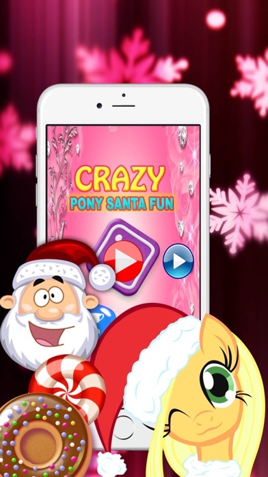 Cute Pony & Santa Claus Action Puzzle Game For All應用截圖