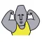 Muscle Moai Kun
