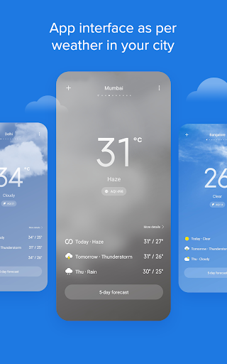 Tangkapan layar Weather - By Xiaomi