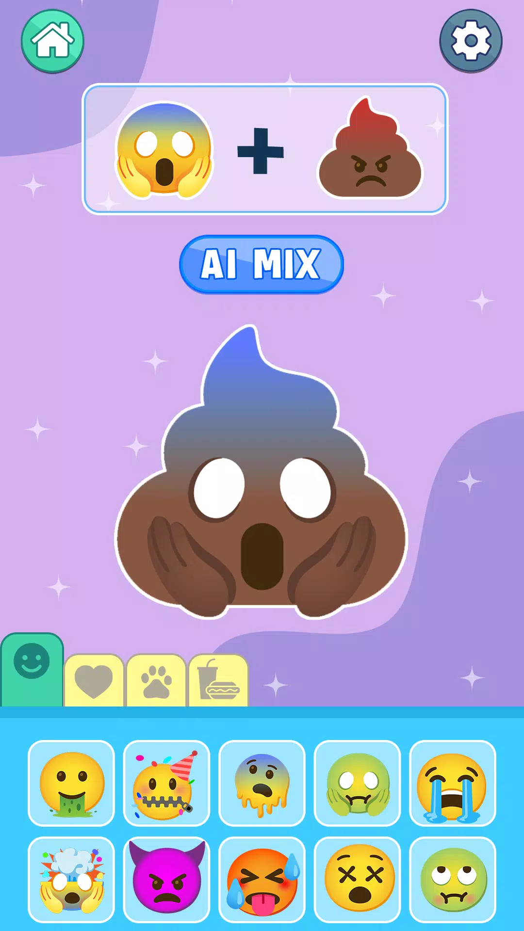 AI Mix Emoji Screenshots