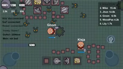 Screenshot di zombios.io online multiplayer