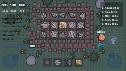 Screenshot di zombios.io online multiplayer