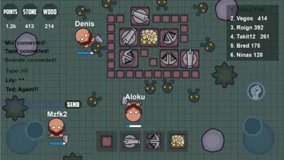 Screenshot di zombios.io online multiplayer