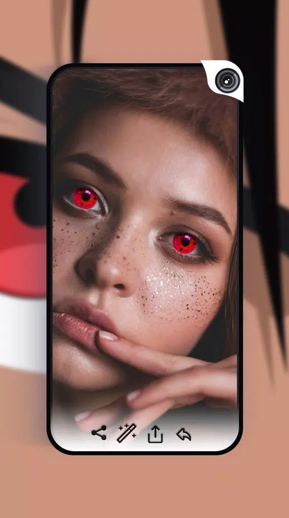 Sharingan Eyes Camera 스크린샷