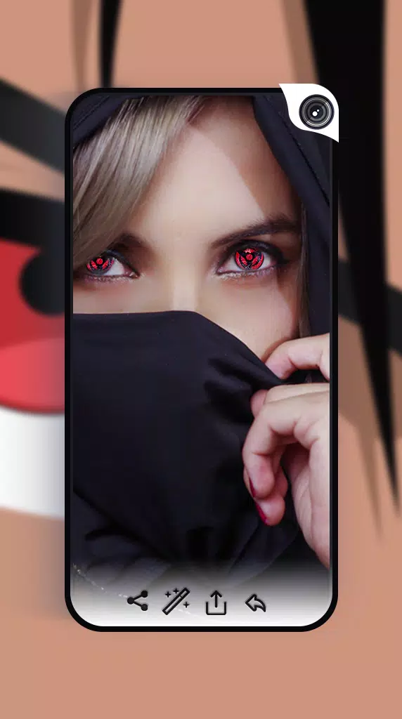 Sharingan Eyes Camera 스크린샷